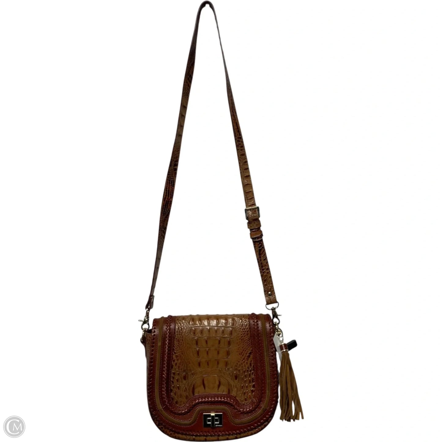 Crossbody Designer By Brahmin, Size: Medium