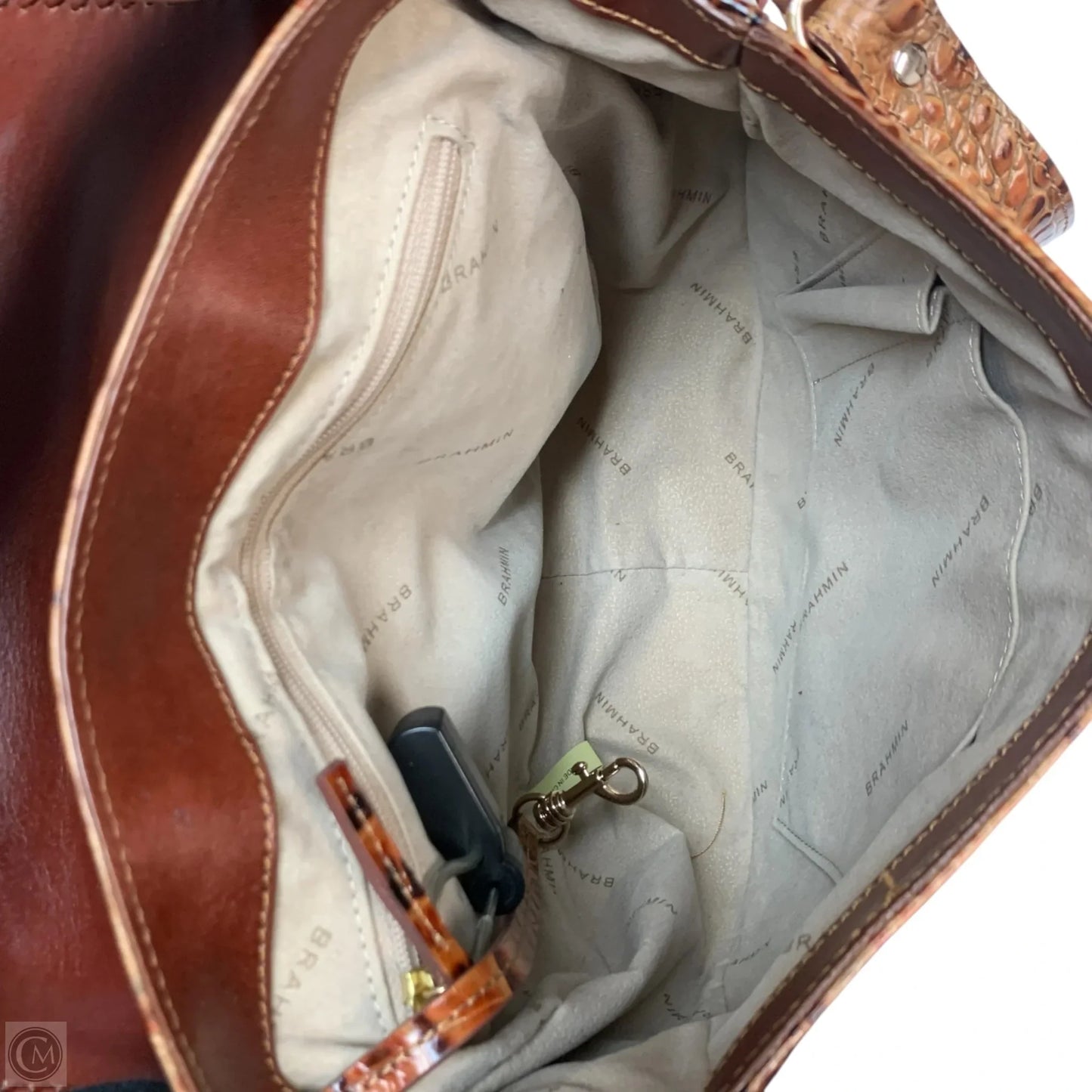 Crossbody Designer By Brahmin, Size: Medium