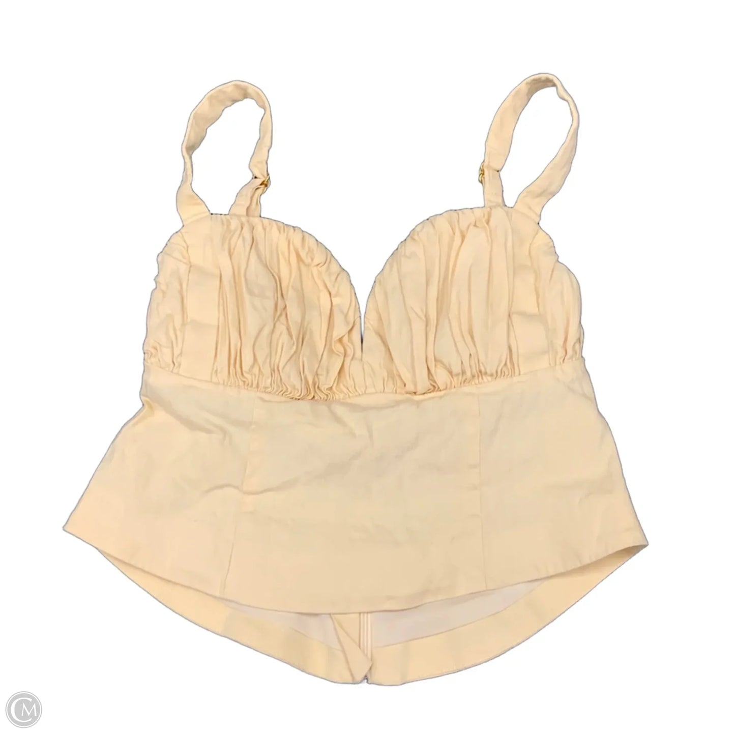 Top Sleeveless By LPA In Yellow, Size: S