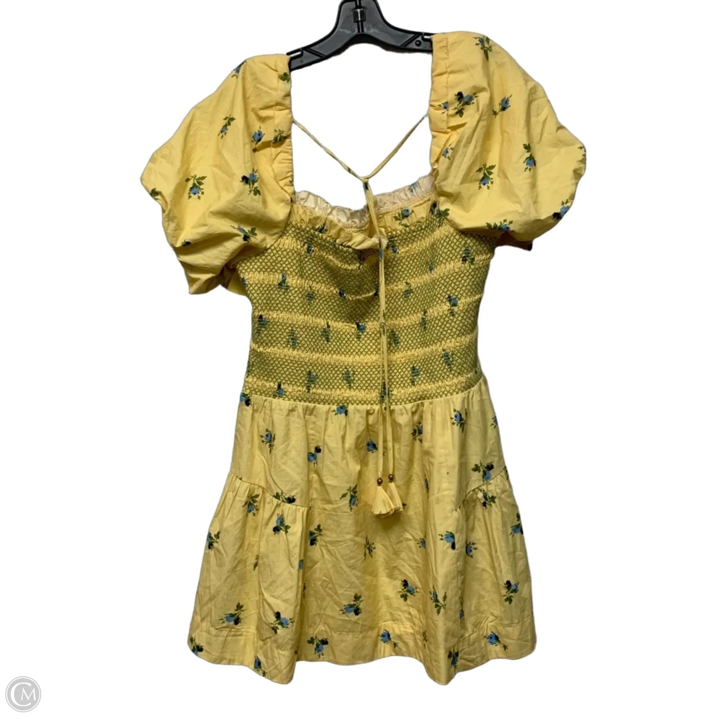 Dress Casual Short By Anthropologie In Yellow, Size: L