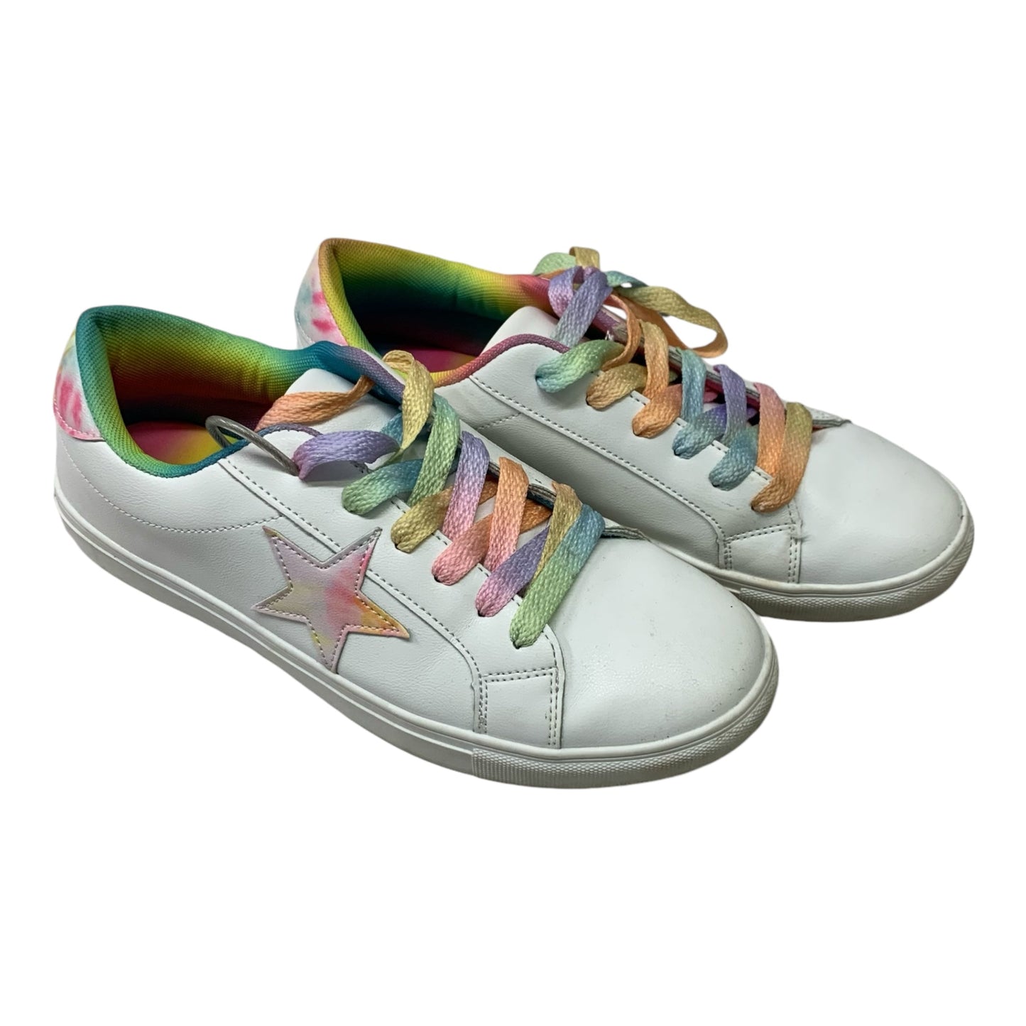 Shoes Sneakers By Portland In White, Size: 7.5