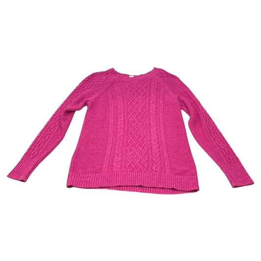 Sweater By Gap In Pink, Size: L