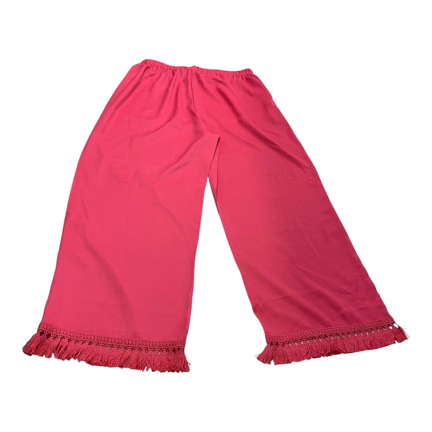 Pants Wide Leg By Shein In Pink, Size: 12