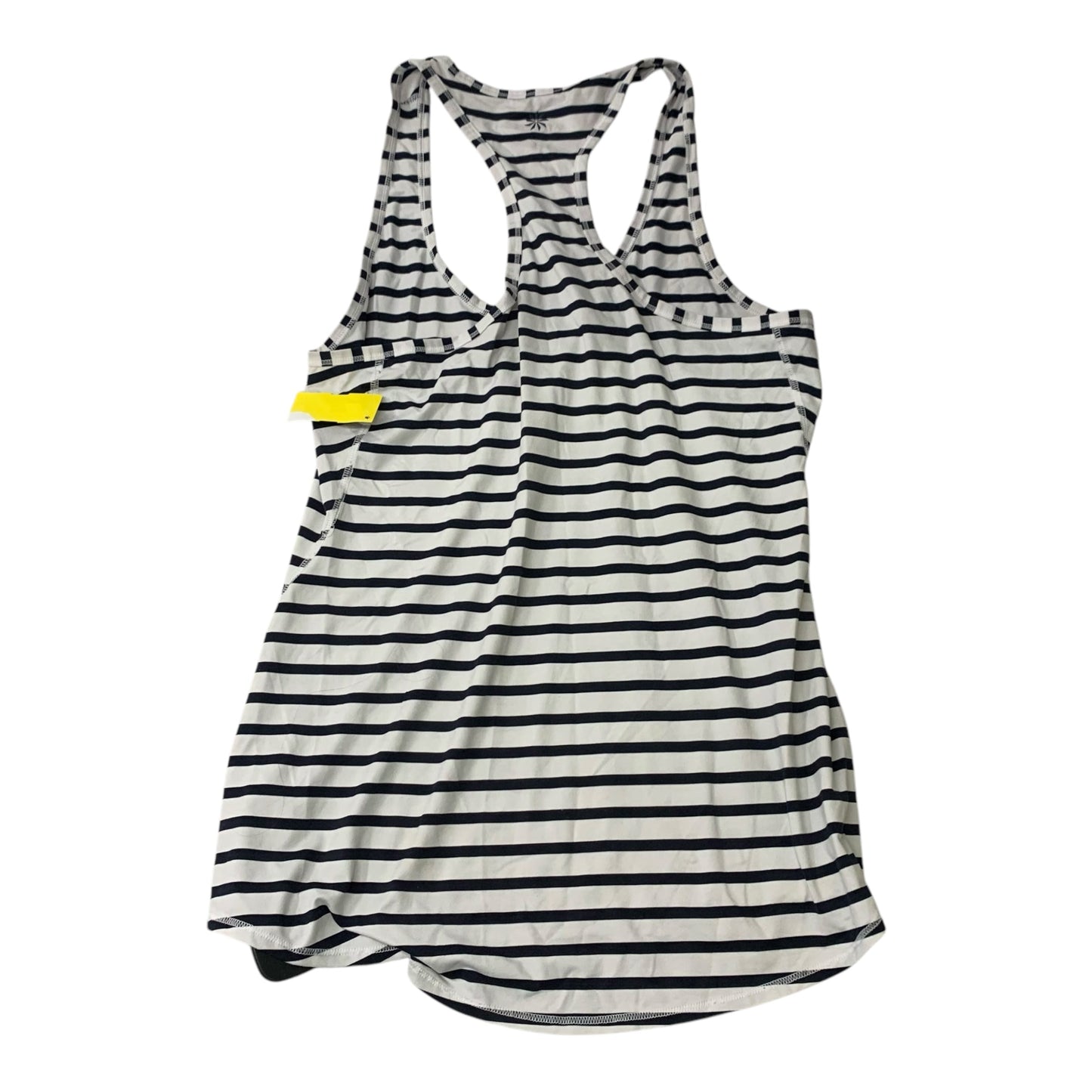 Athletic Tank Top By Athleta In Striped Pattern, Size: S