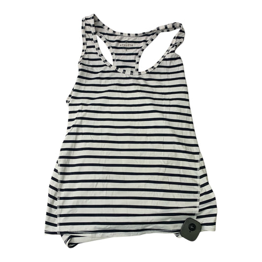 Athletic Tank Top By Athleta In Striped Pattern, Size: S