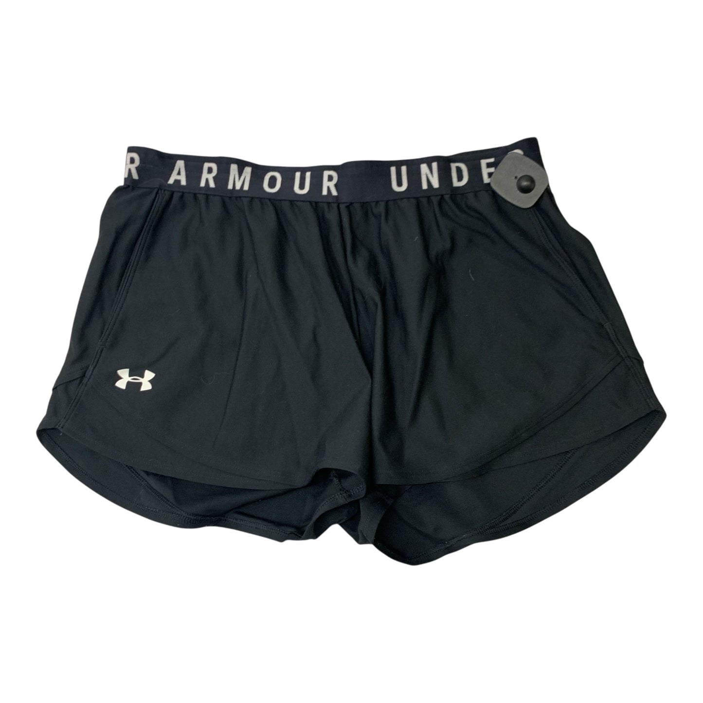 Athletic Shorts By Under Armour In Black, Size: L