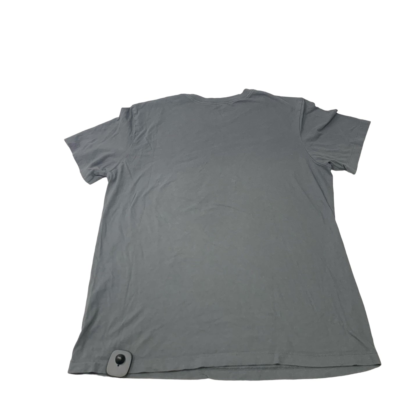 Athletic Top Short Sleeve By Nike Apparel In Grey, Size: M