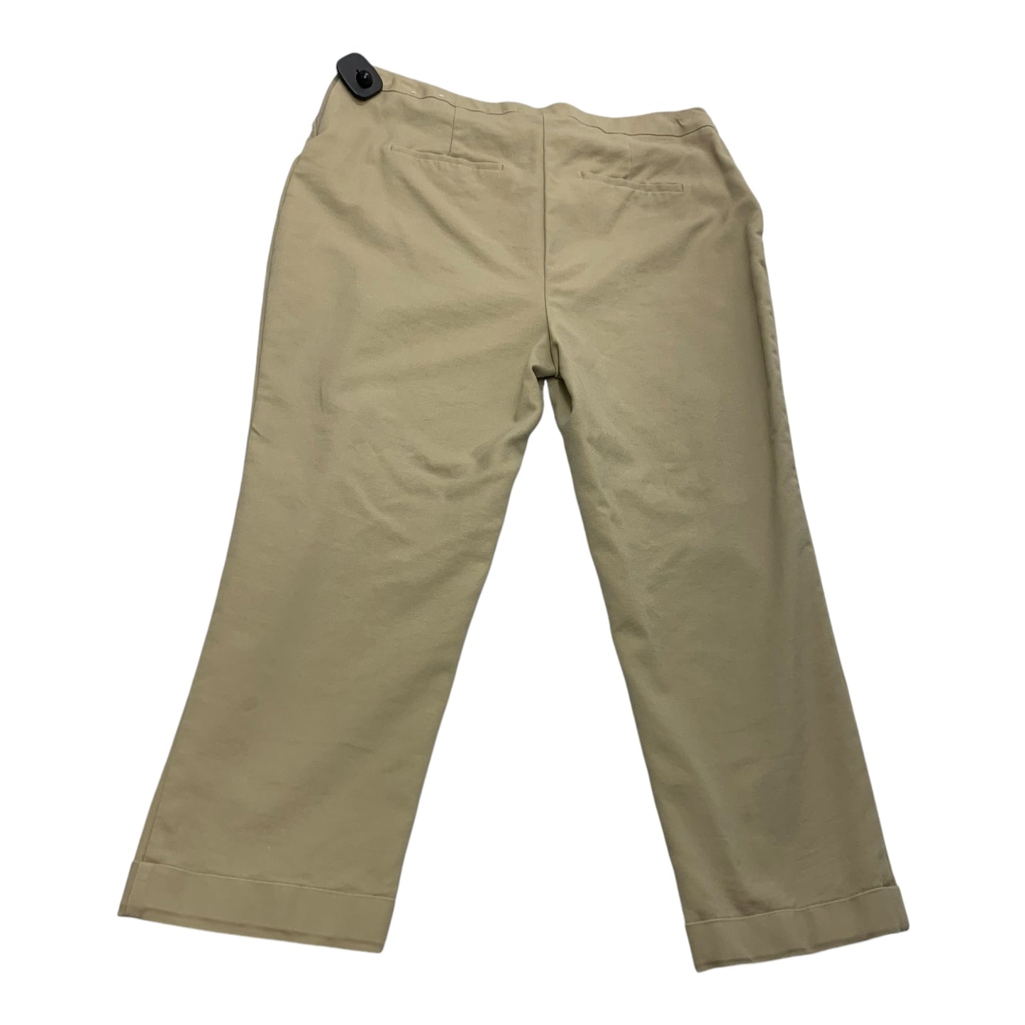 Pants Cropped By Chicos In Tan, Size: 8