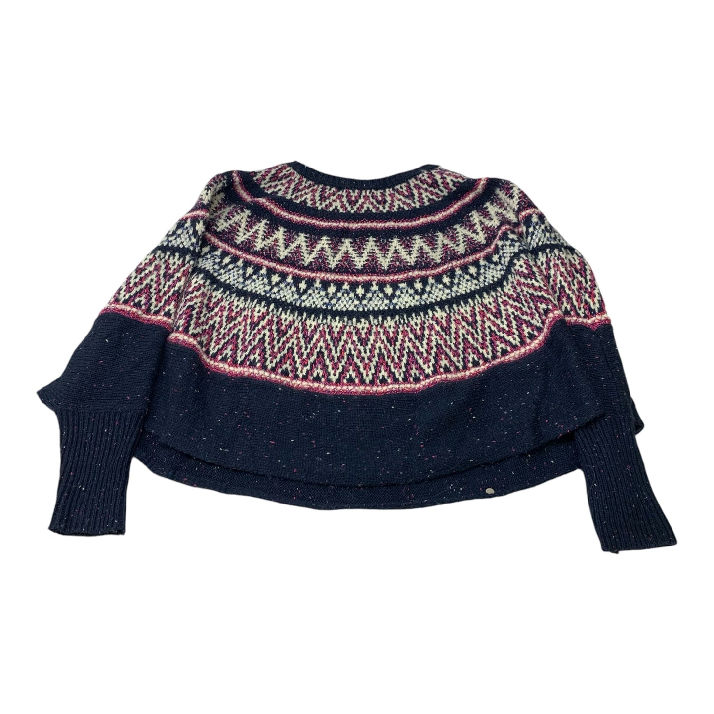 Sweater By Sleeping On Snow In Blue & Pink, Size: Xs