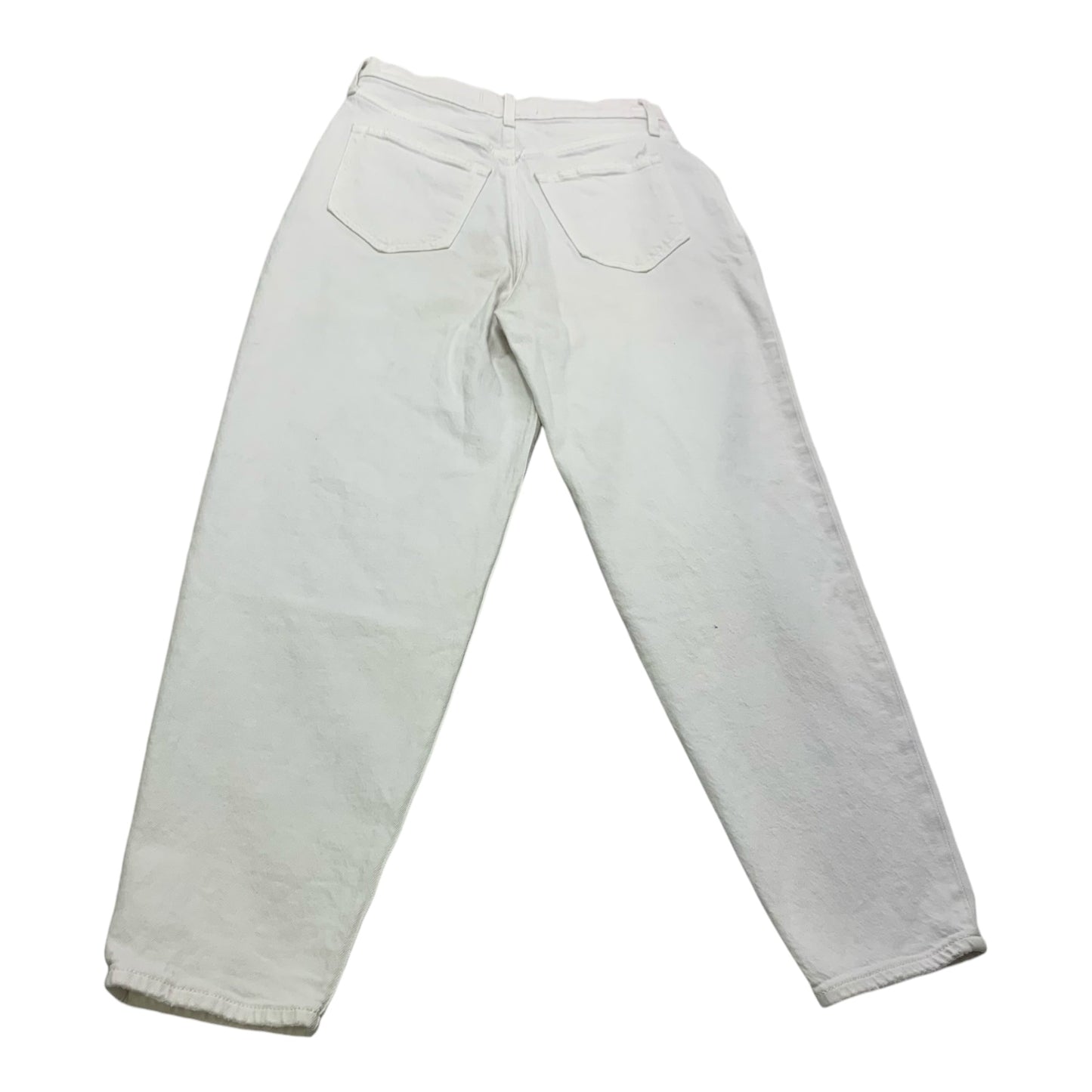 Jeans Straight By Abercrombie And Fitch In White, Size: 2