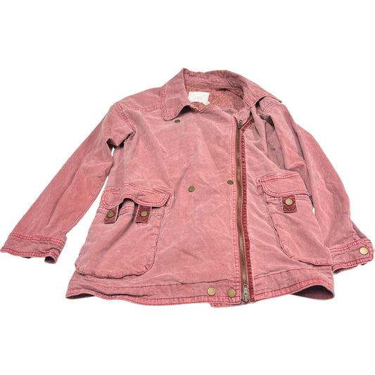 Jacket Utility By Anthropologie In Pink, Size: S