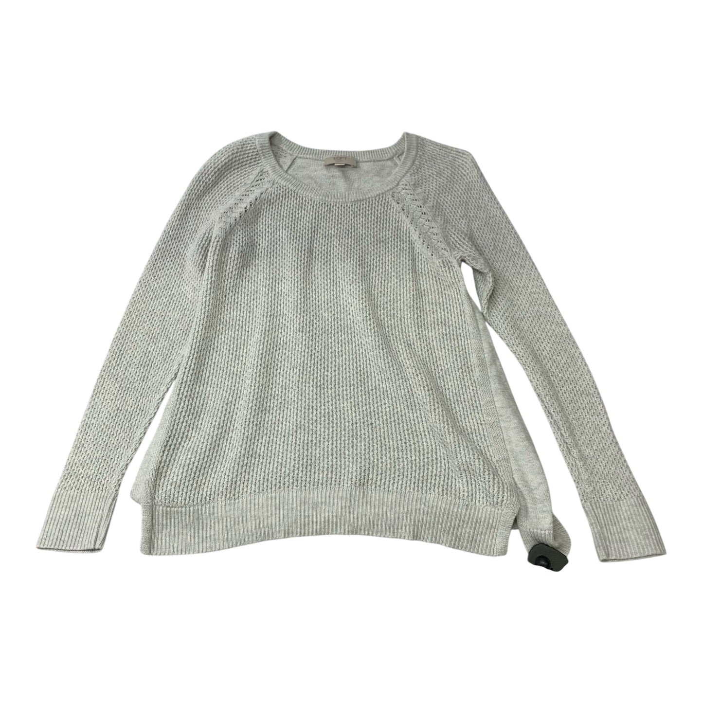 Top Long Sleeve By Loft In Grey, Size: Sp