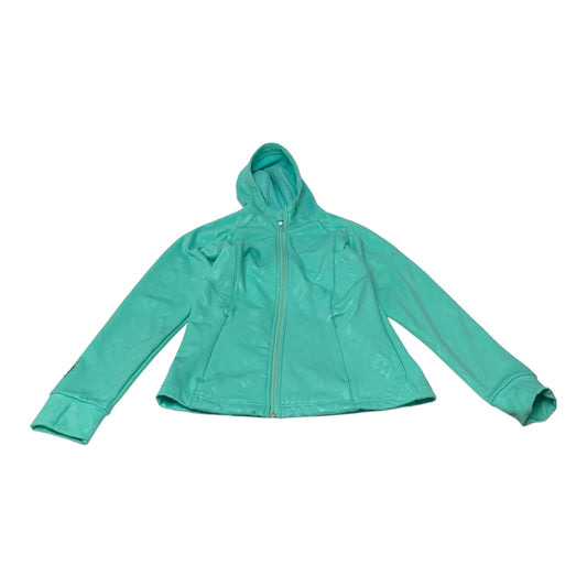 Athletic Sweatshirt Hoodie By Karbon In Green, Size: M