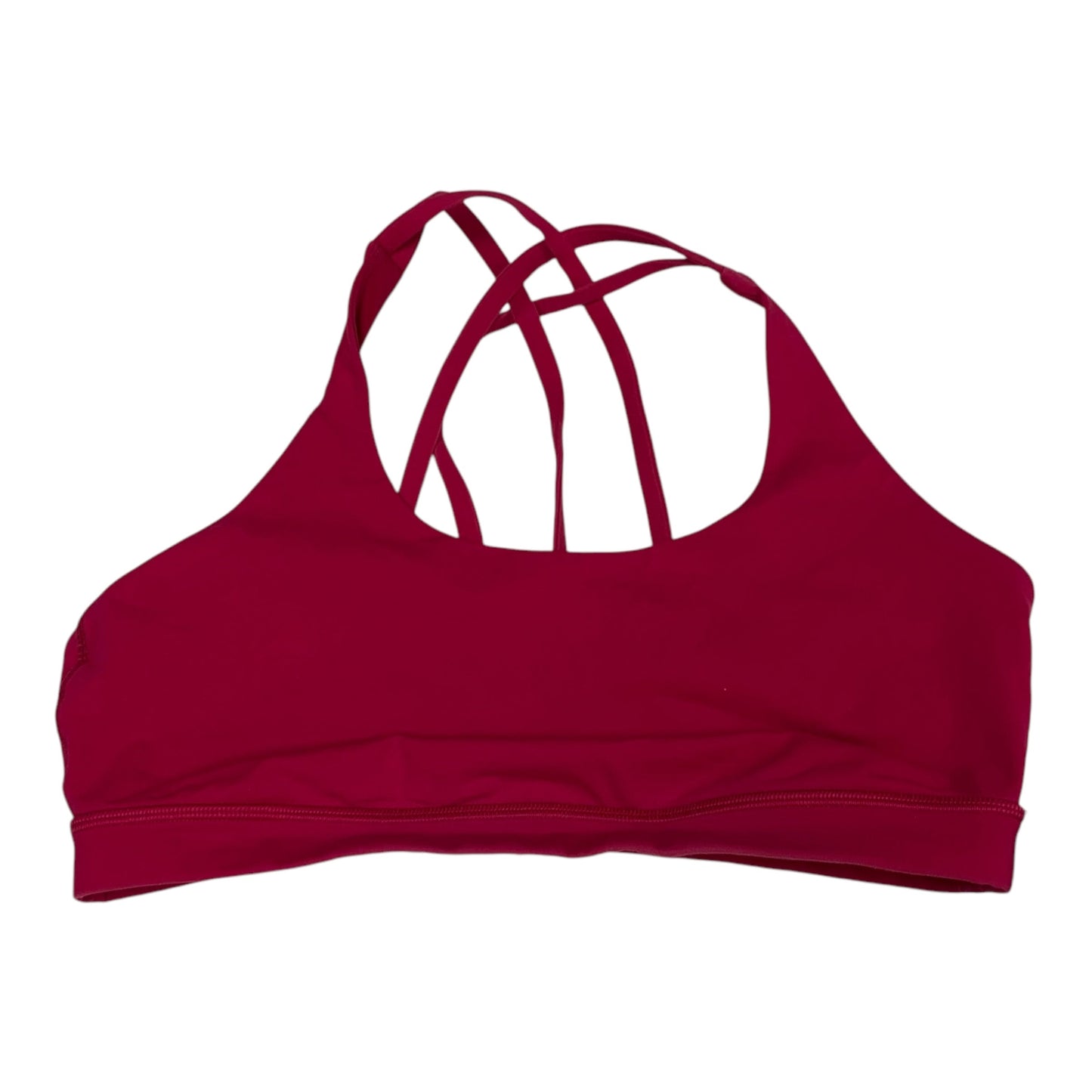 Athletic Bra By Lululemon In Pink, Size: L