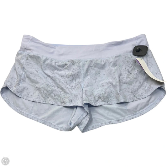 Athletic Shorts By Lululemon In Blue, Size: L
