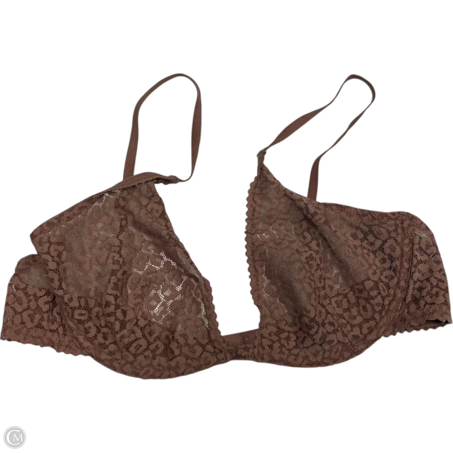 Bralette By H&m In Brown, Size: M