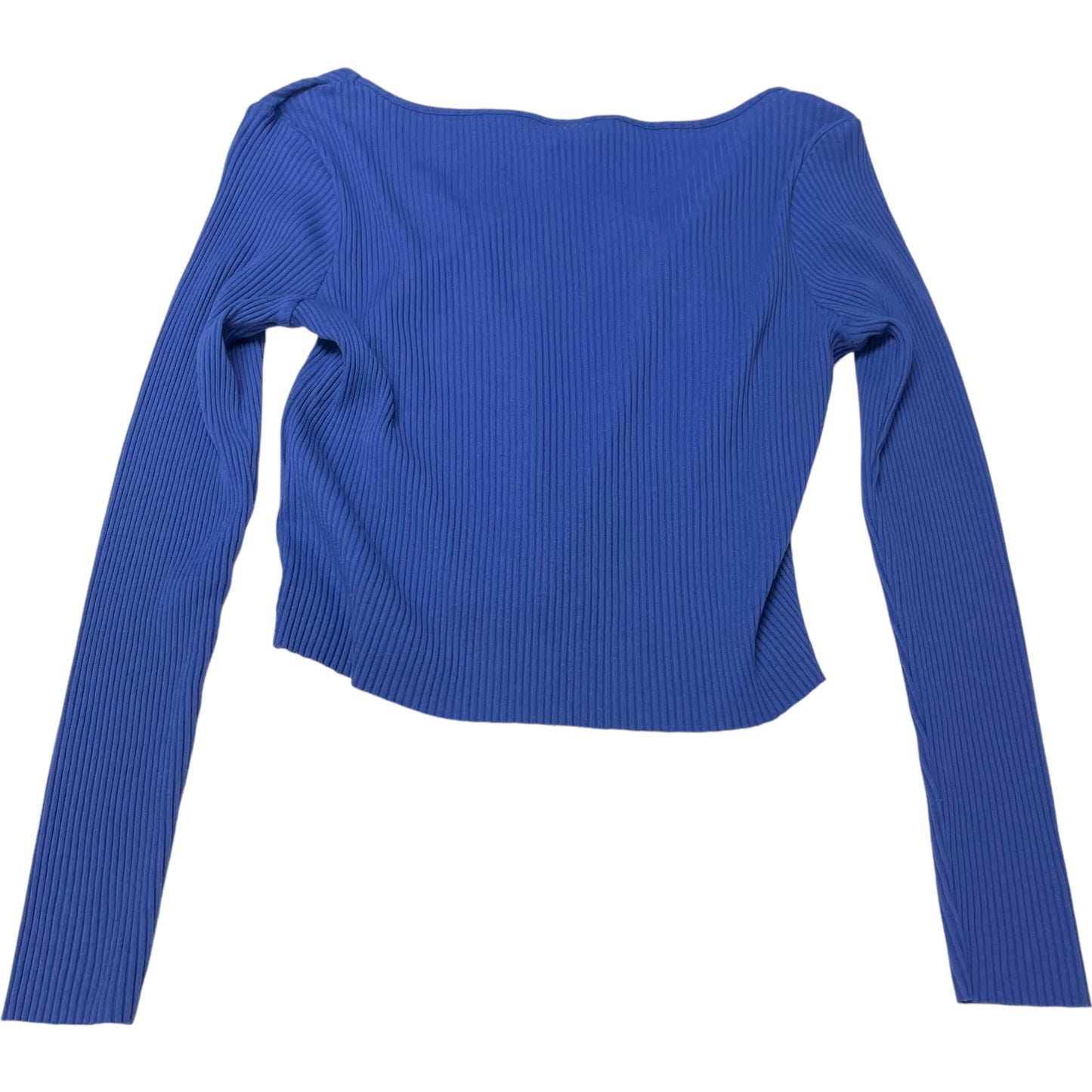 Top Long Sleeve By H&m In Blue, Size: Xl