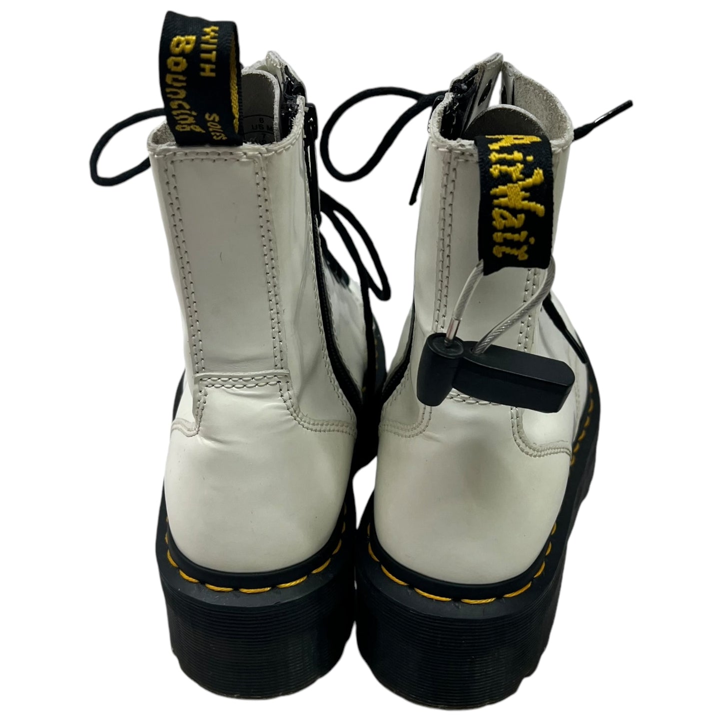 Boots Designer By Dr Martens In White, Size: 7