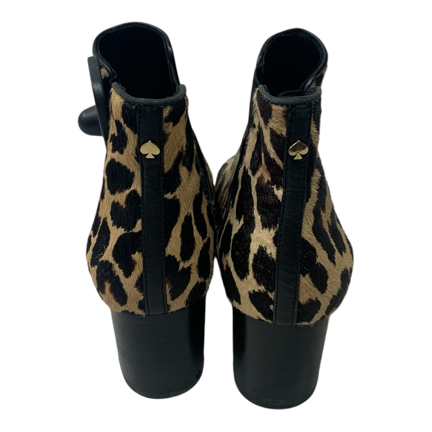 Boots Designer By Kate Spade In Animal Print, Size: 8.5