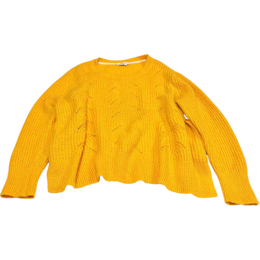 Sweater By Boden In Yellow, Size: Xl