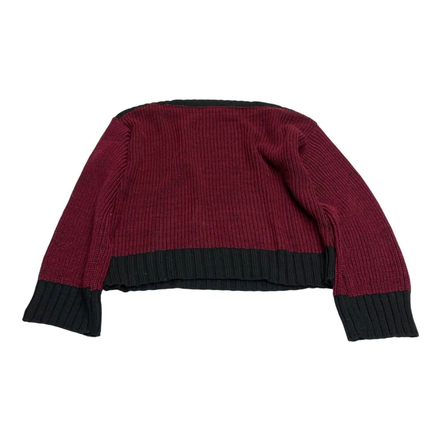 Sweater By Apt 9 In Red, Size: Xl