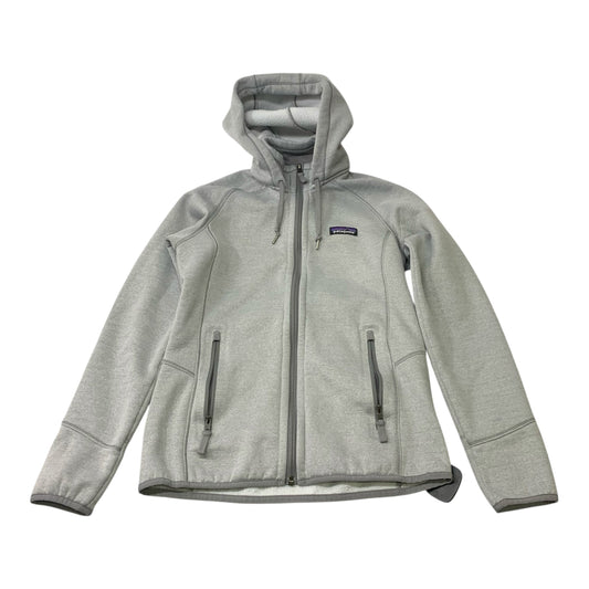 Jacket Fleece By Patagonia In Grey, Size: Xs