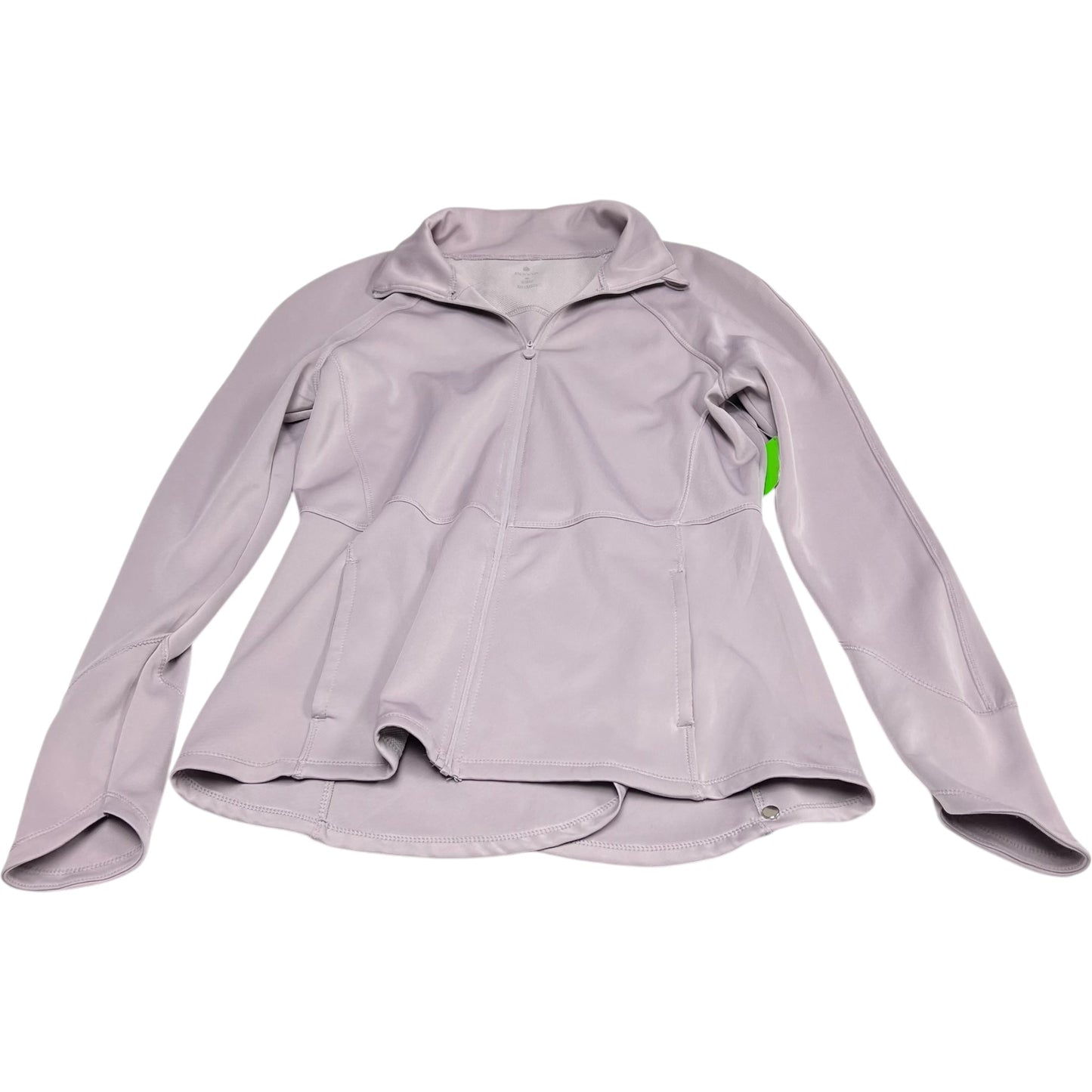 Athletic Jacket By Apana In Purple, Size: M