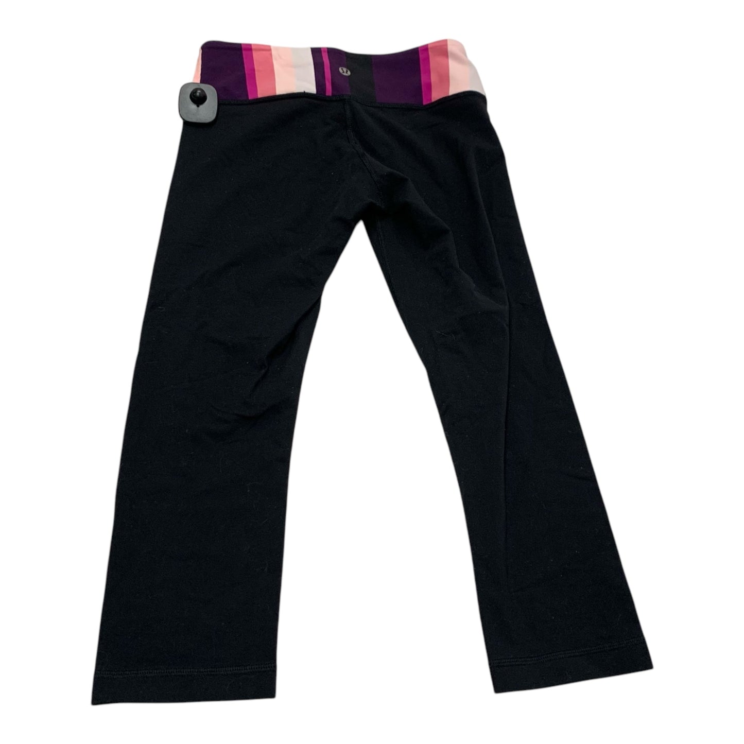 Athletic Capris By Lululemon In Black, Size: 4