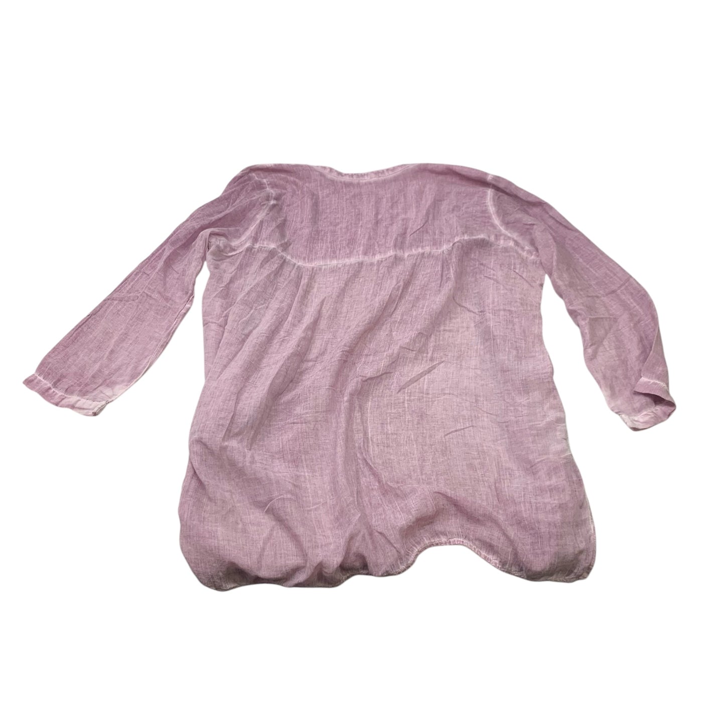 Top Long Sleeve By Free People In Purple, Size: M