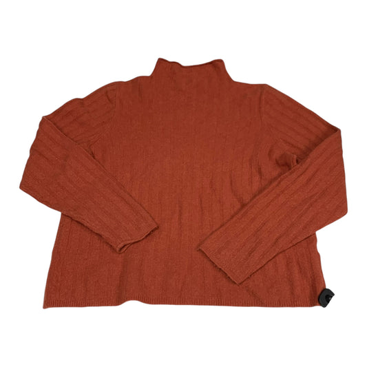 Top Long Sleeve By Madewell In Orange, Size: Xl