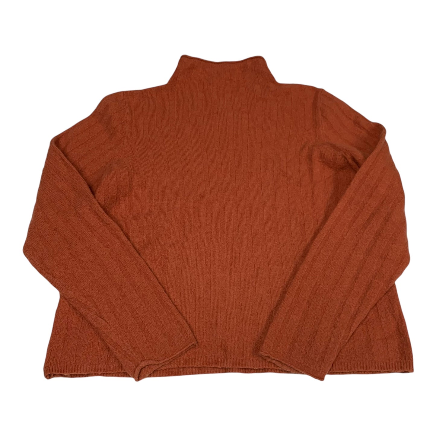 Top Long Sleeve By Madewell In Orange, Size: Xl