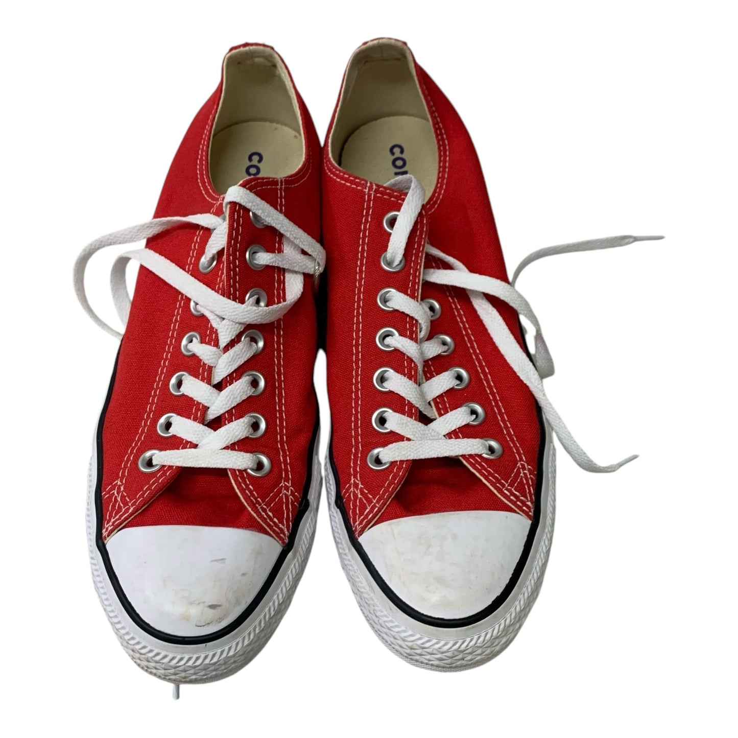 Shoes Sneakers By Converse In Red, Size: 11.5