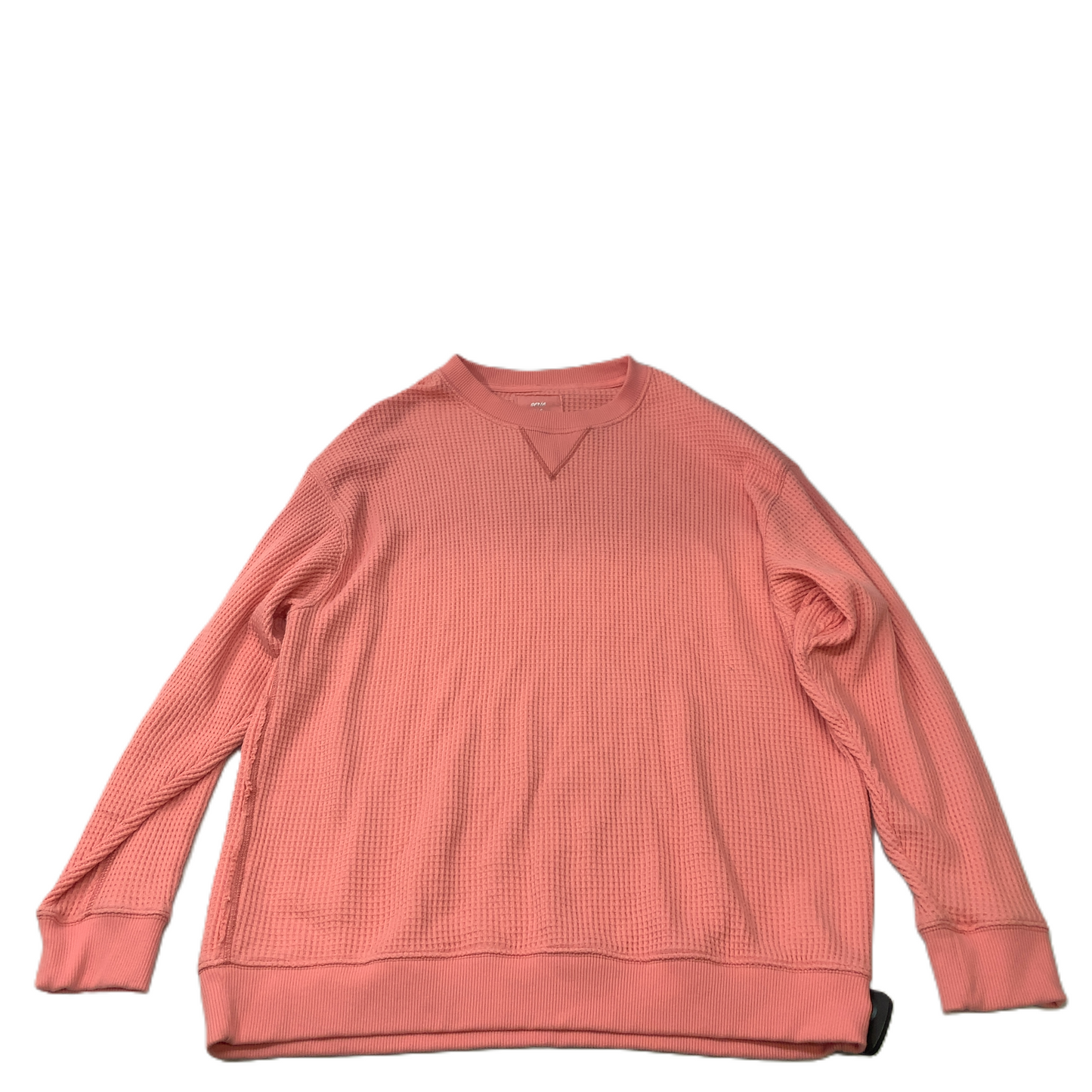 Pink  Top Long Sleeve By Aerie  Size: L