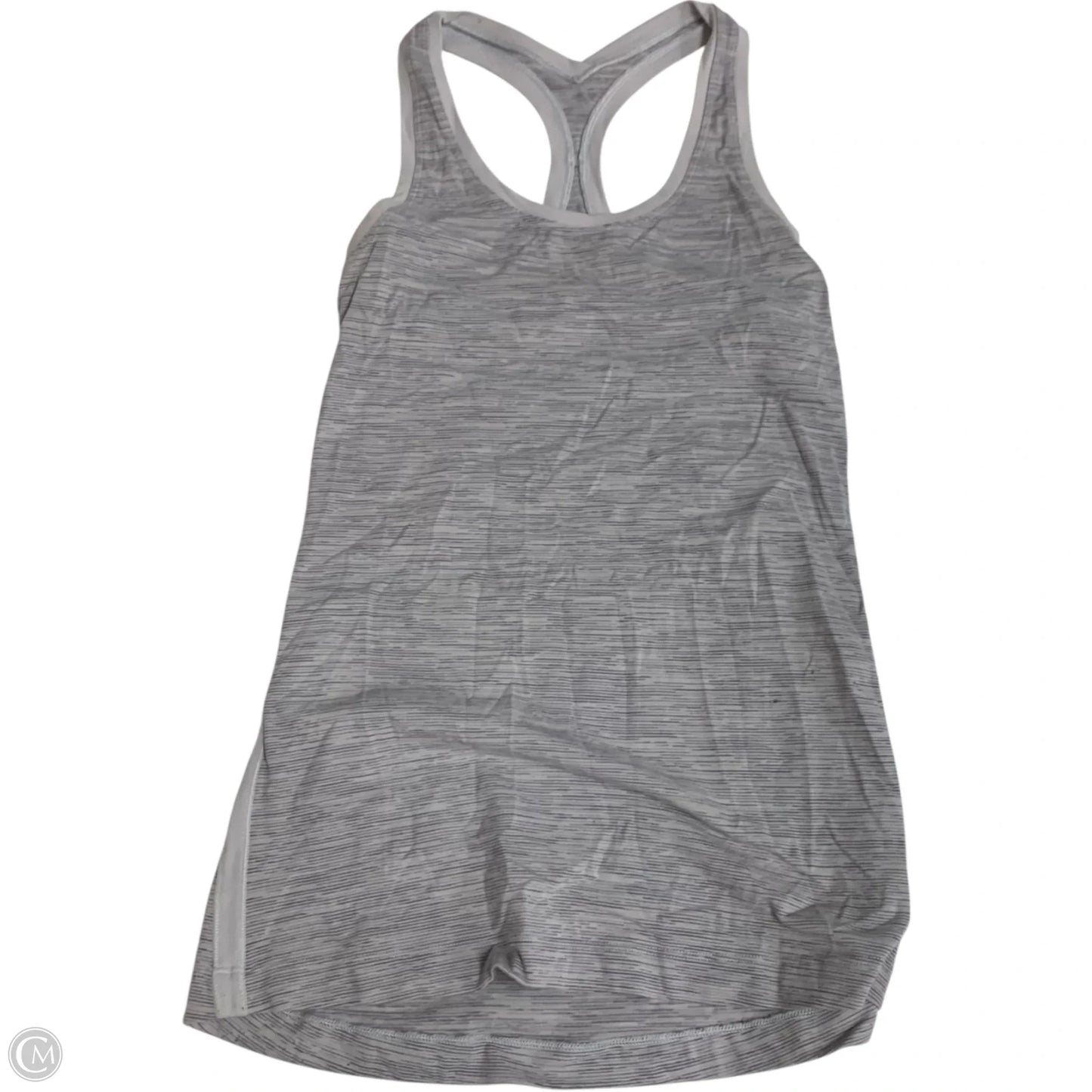 Athletic Tank Top By Lululemon In Grey, Size: S