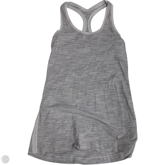 Athletic Tank Top By Lululemon In Grey, Size: S