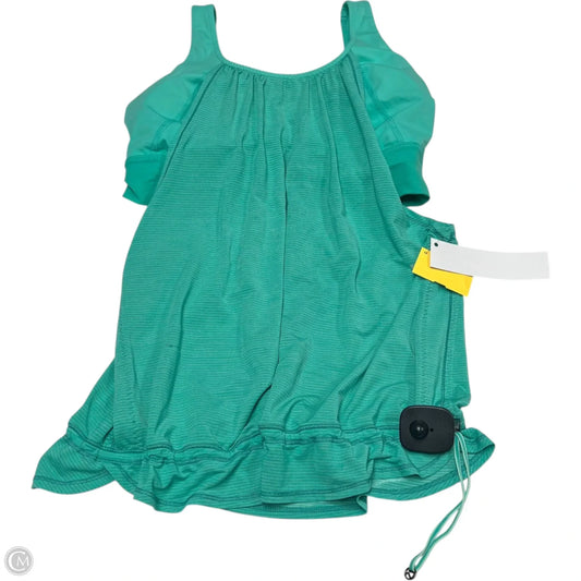 Athletic Tank Top By Lululemon In Teal, Size: M