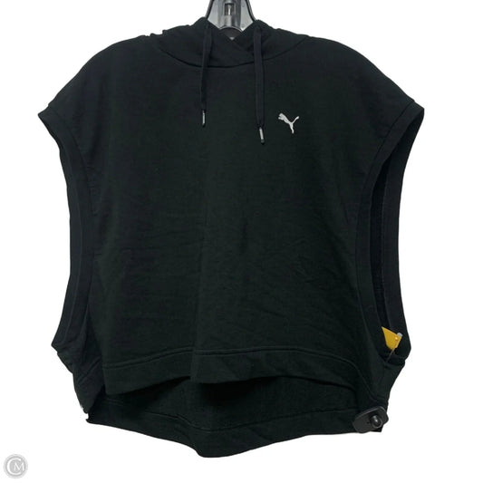 Athletic Tank Top By Puma In Black, Size: Xl