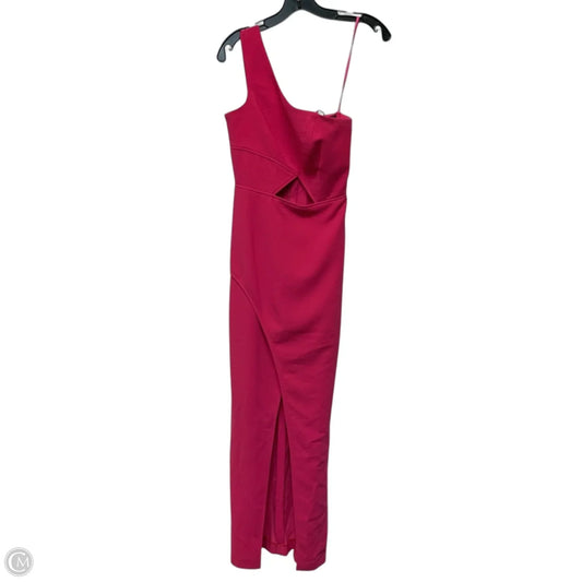Dress Party Long By Bcbgmaxazria In Pink, Size: S