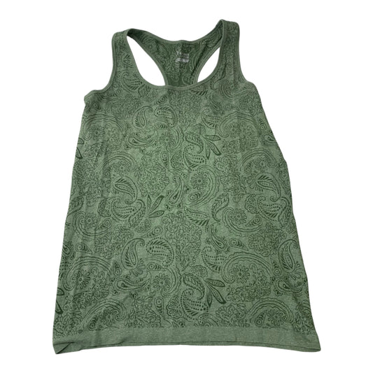 Athletic Tank Top By Old Navy In Green, Size: M