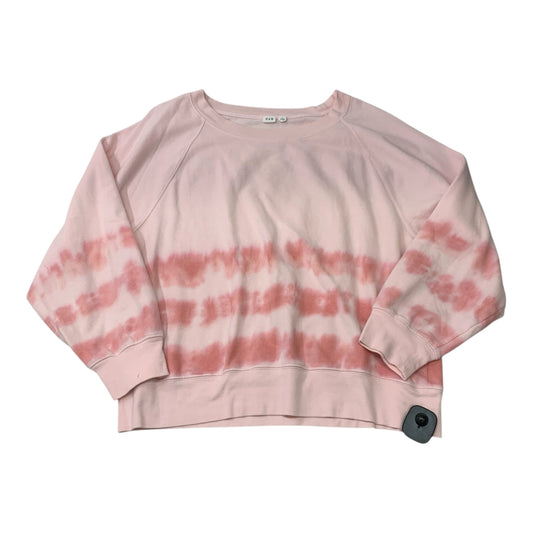 Sweatshirt Crewneck By Gap In Pink, Size: L