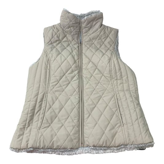 Vest Puffer & Quilted By Clothes Mentor In Cream, Size: S