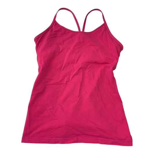 Athletic Tank Top By Lululemon In Pink, Size: S