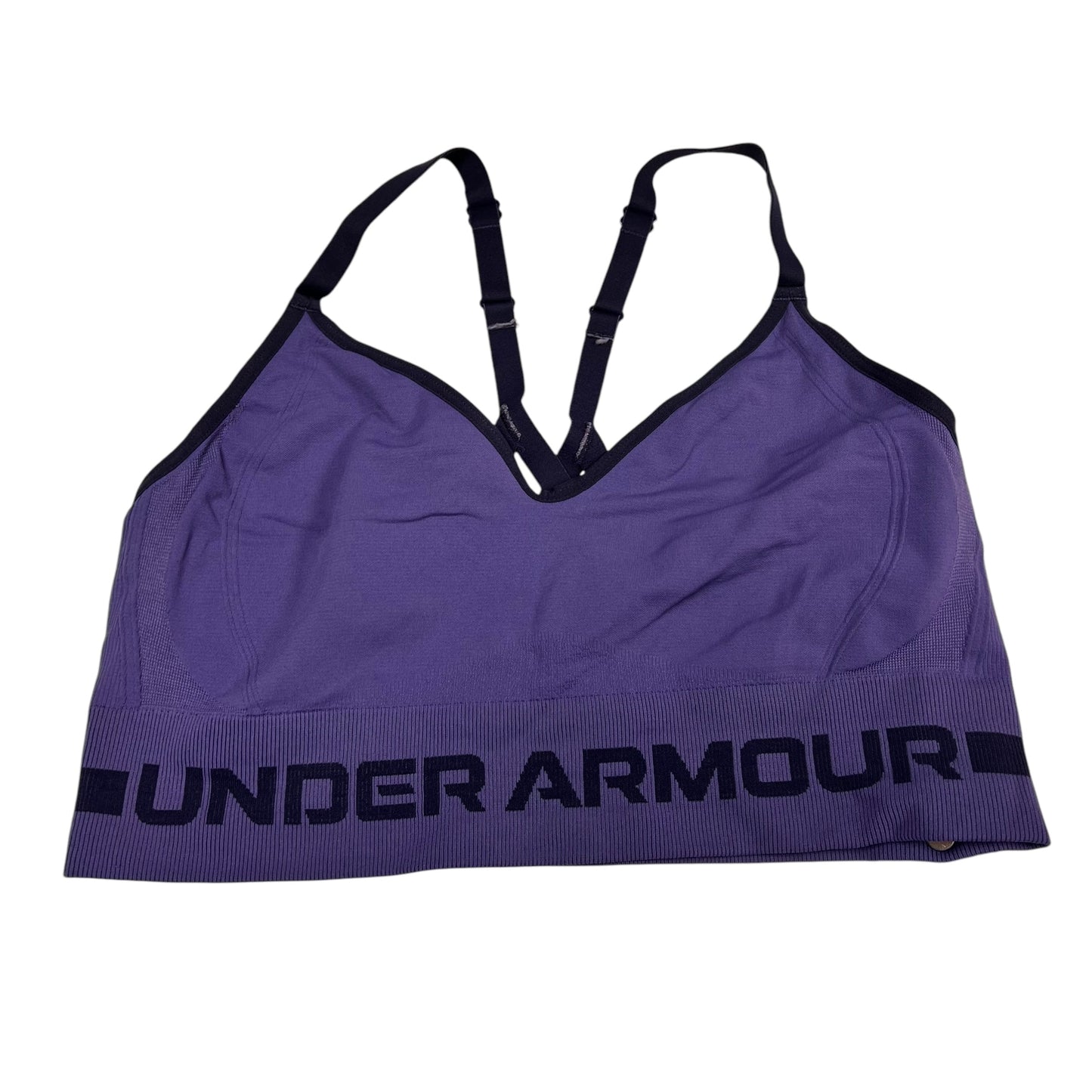 Athletic Bra By Under Armour In Purple, Size: L