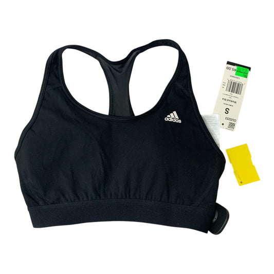 Athletic Bra By Adidas In Black, Size: S