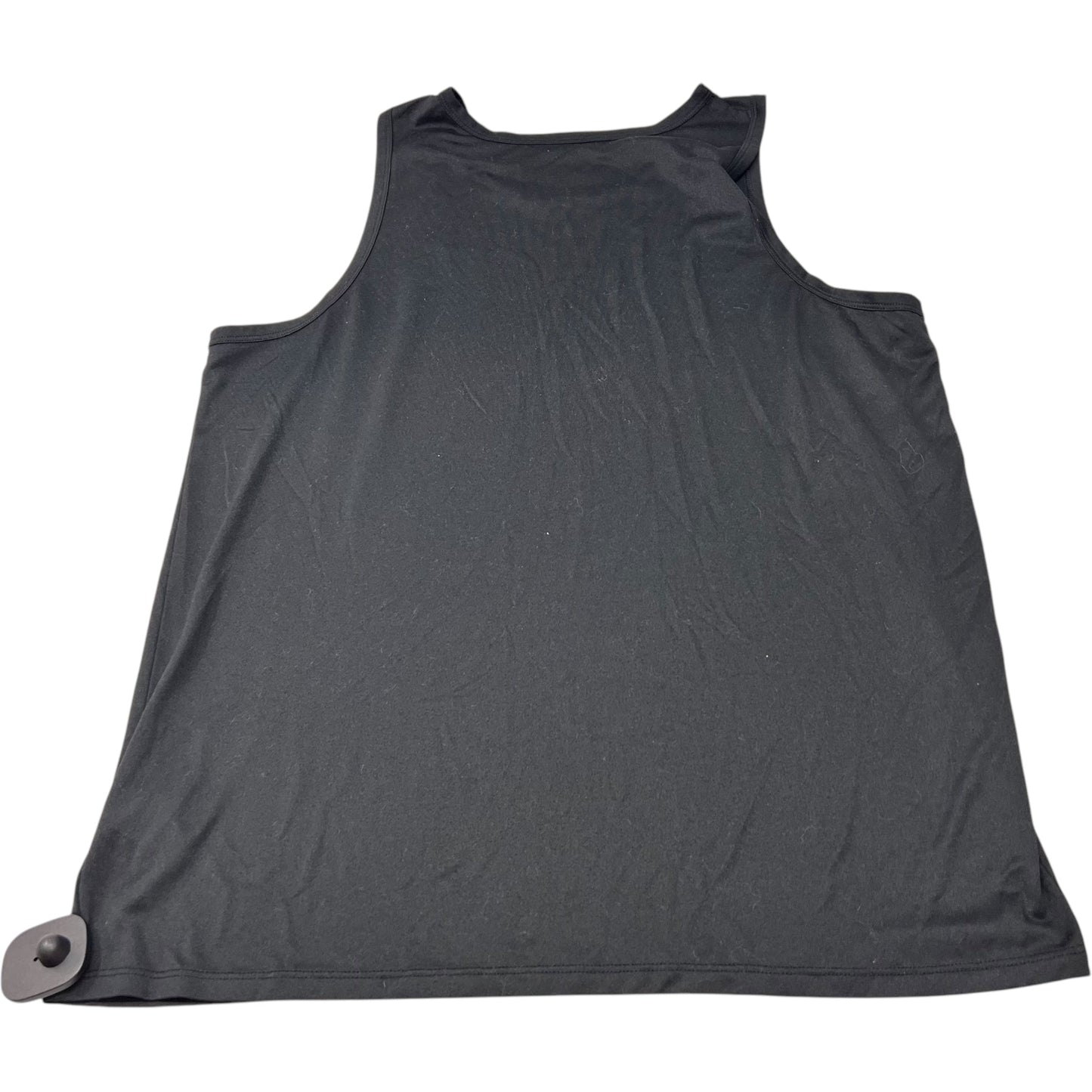 Athletic Tank Top By Nike Apparel In Black, Size: L