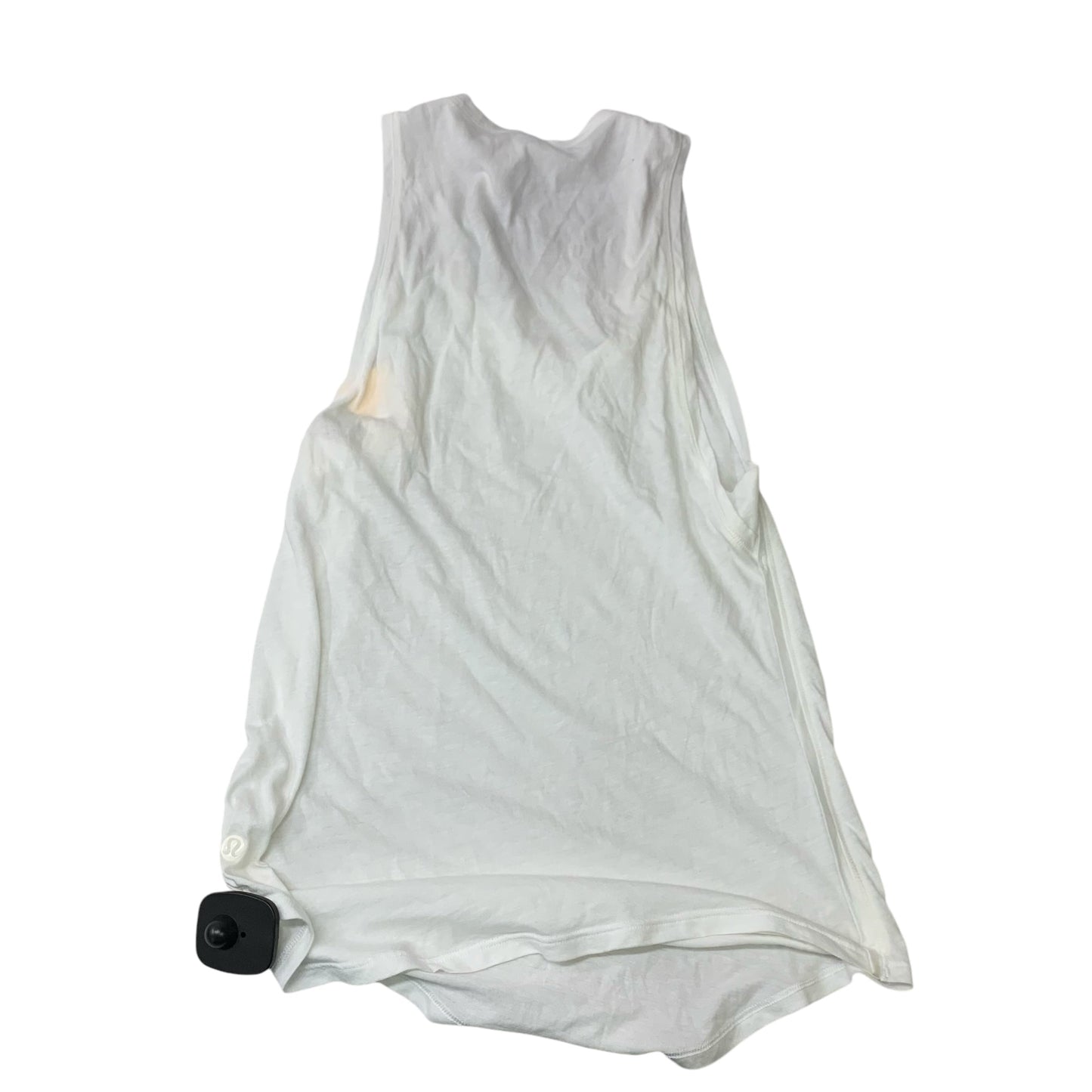 Athletic Tank Top By Lululemon In White, Size: S