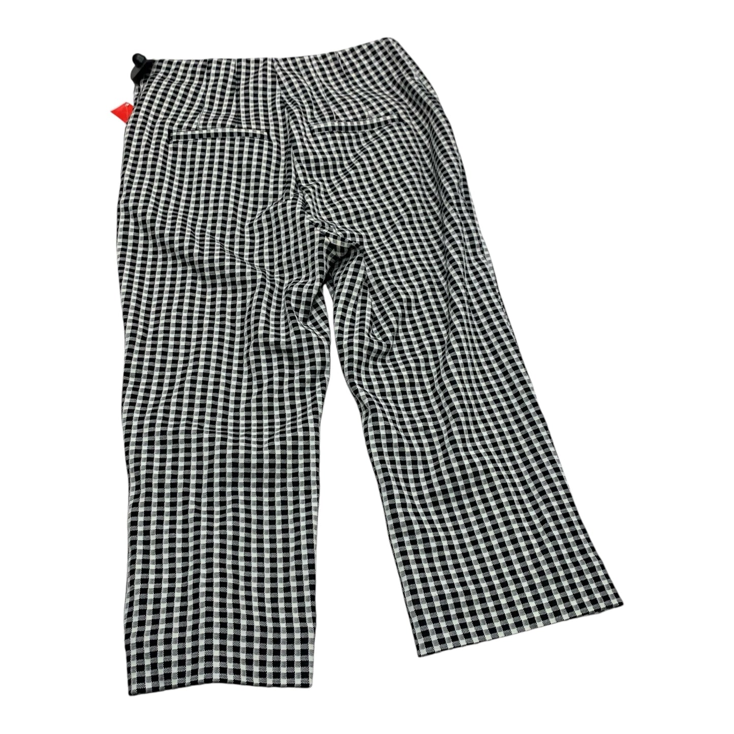 Pants Cropped By Anthropologie In Black & White, Size: 0