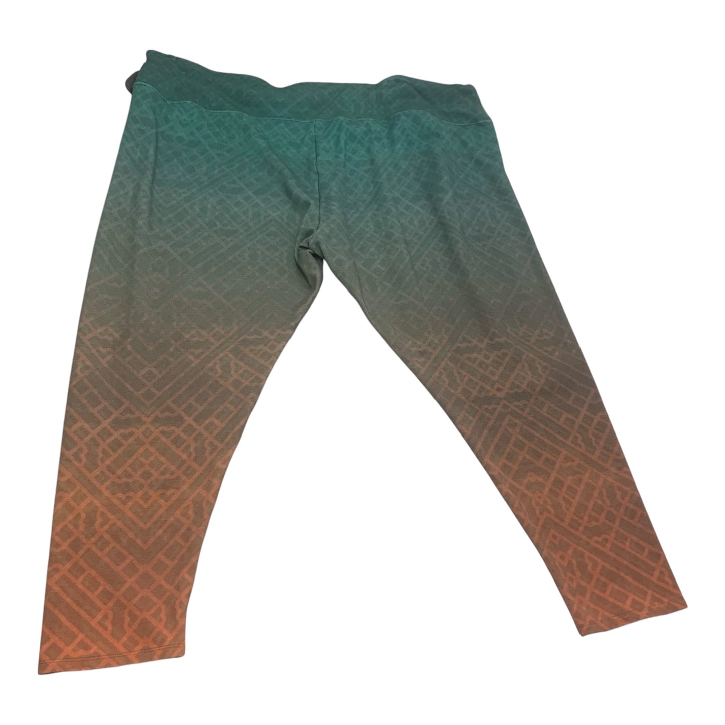 Athletic Capris By Soft Surroundings In Green, Size: 3x