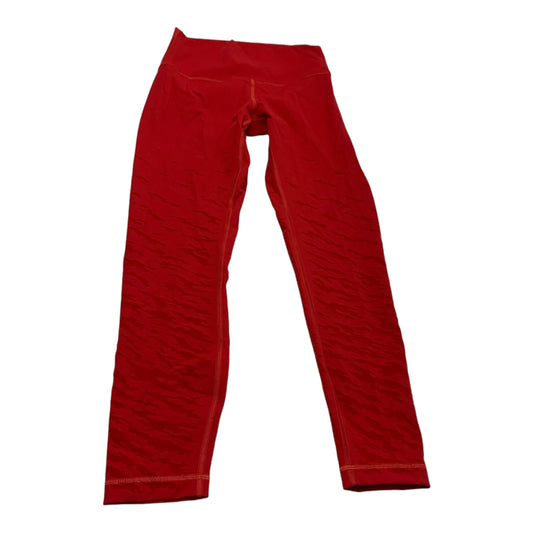 Athletic Capris By Lululemon In Red, Size: S