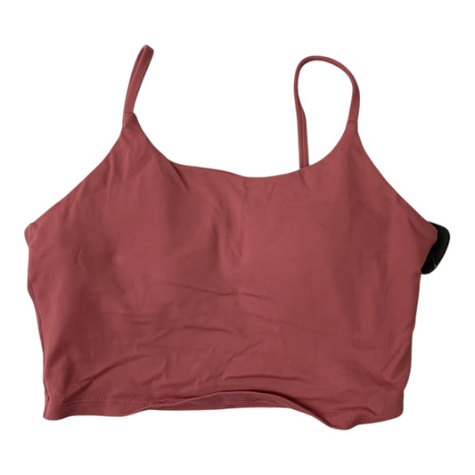 Athletic Bra By Clothes Mentor In Pink, Size: M